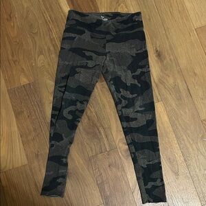 TNA Kids Camouflage Leggings - Black and Brown